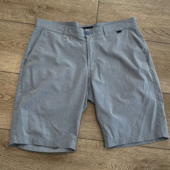 Travis Mathew Beck Shorts Men’s Size 34 Blue Casual Golf Shorts - Picture 1 of 6